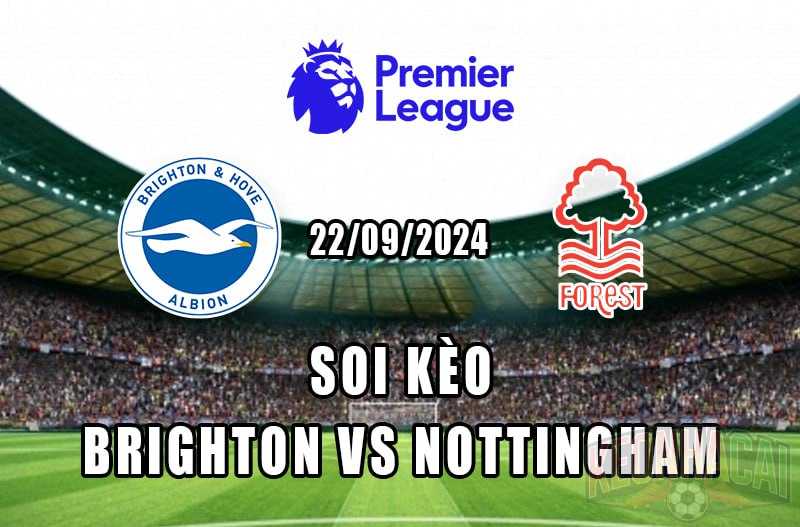 Soi kèo Brighton vs Nottingham 22/09/2024